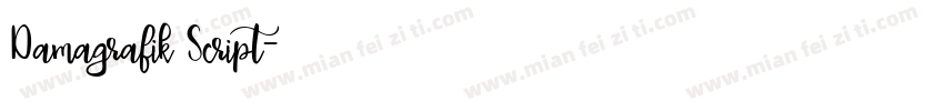 Damagrafik Script字体转换